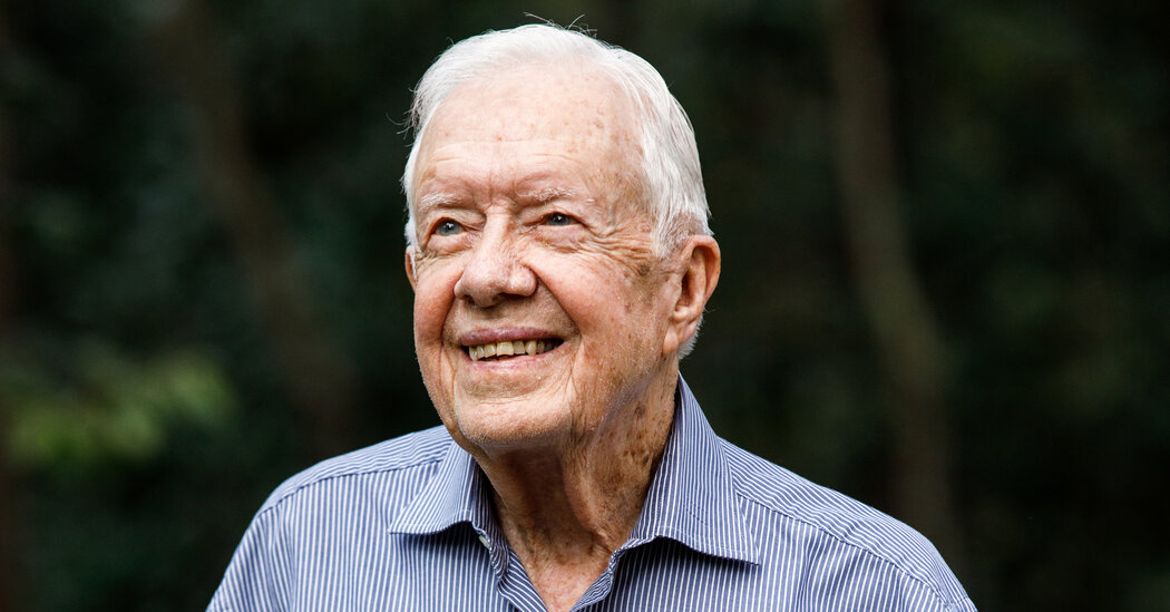 Jimmy Carter Approaches the Century Mark, Eclipsing His Presidentia...